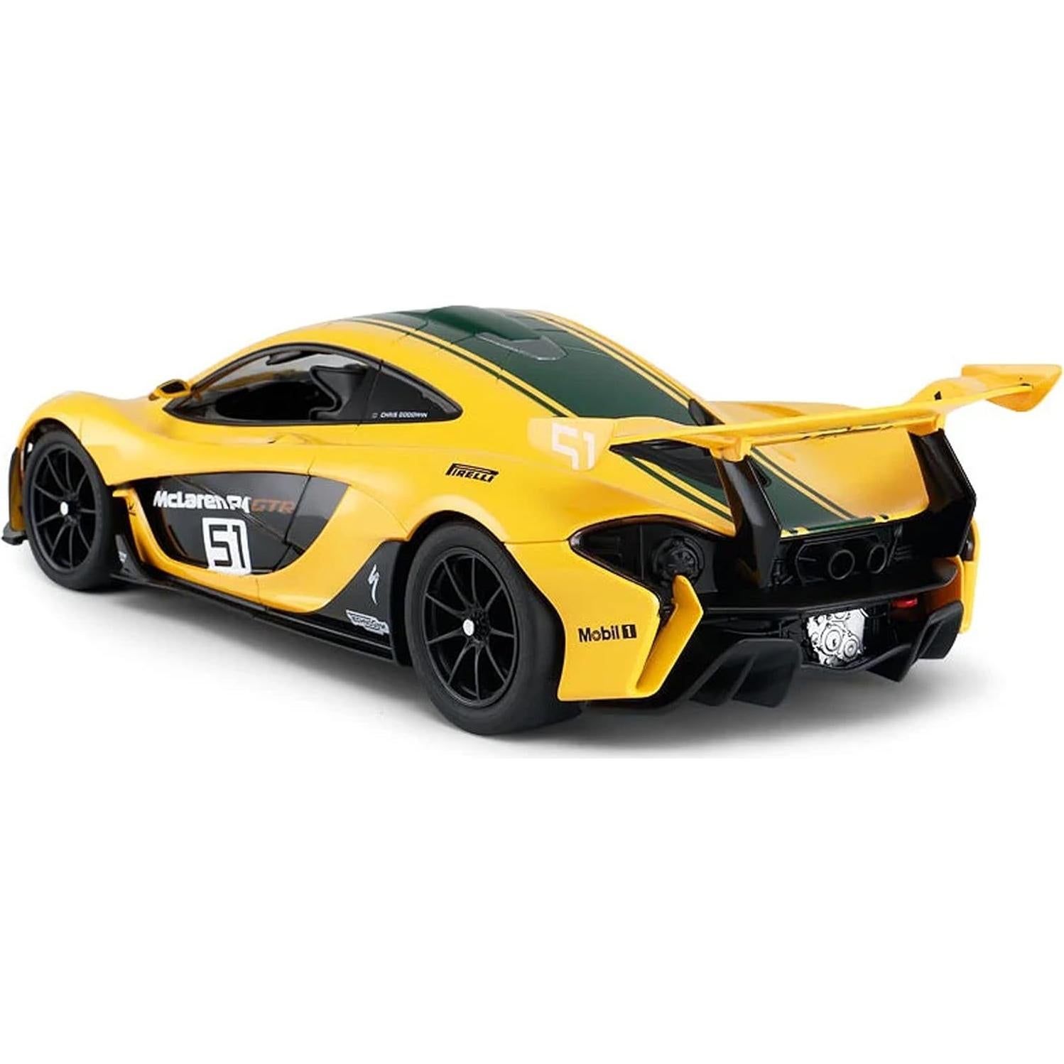 Coche R/C RASTAR McLaren P1 GTR Escala 1:14 Multicolor
