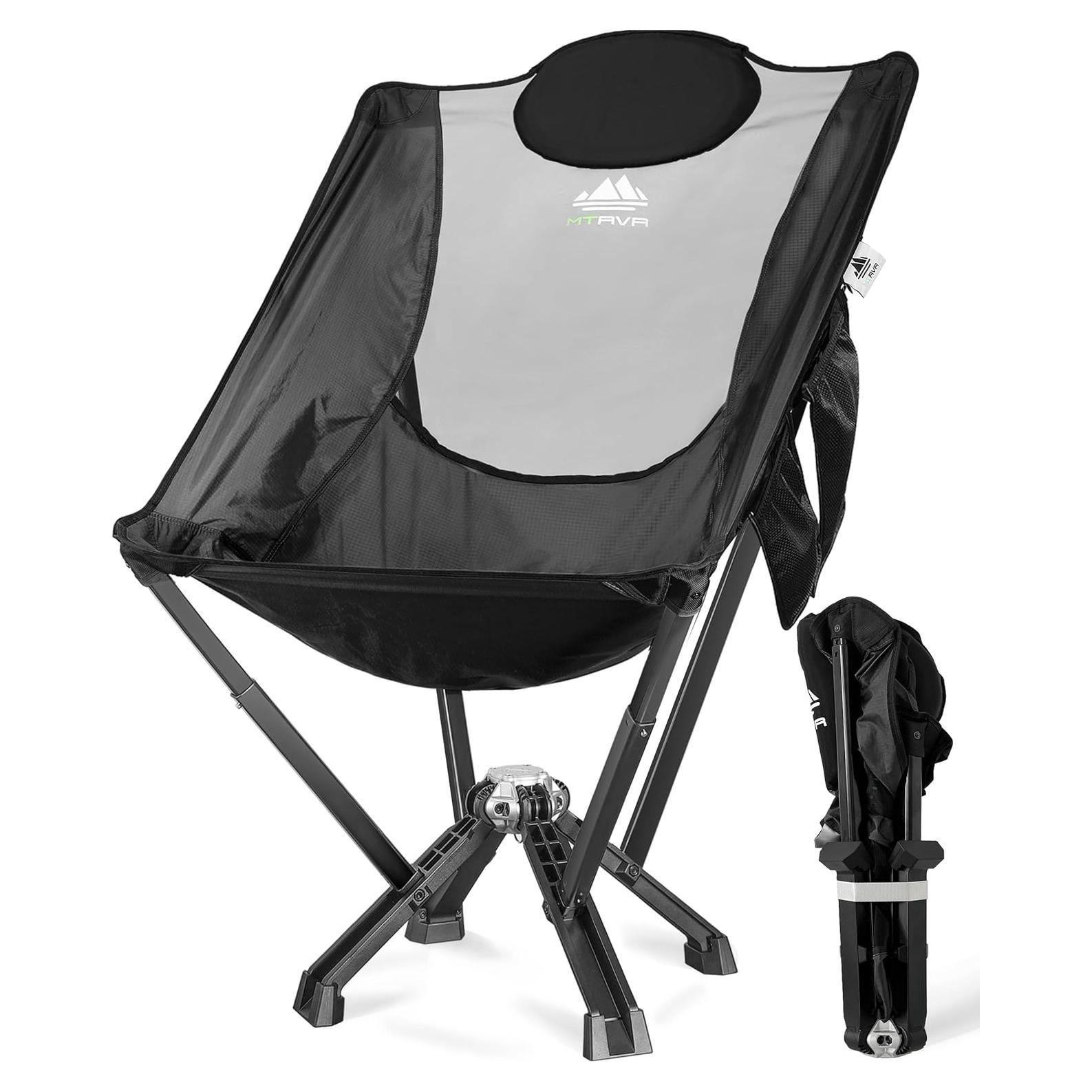 Silla de Camping Plegable MTRVR Alta Resistencia 272 KG