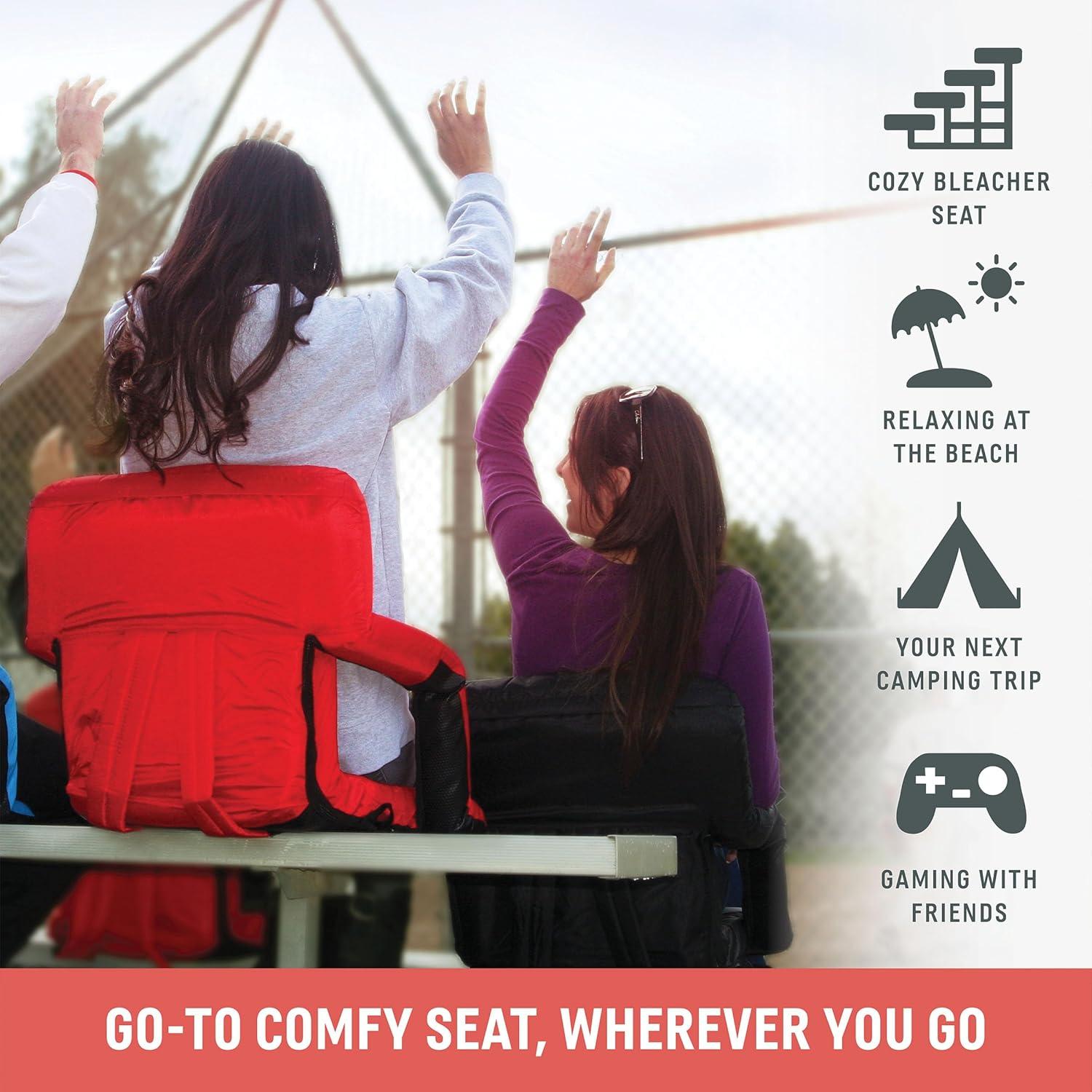 Silla de Estadio Reclinable Ventura PICNIC TIME - Púrpura