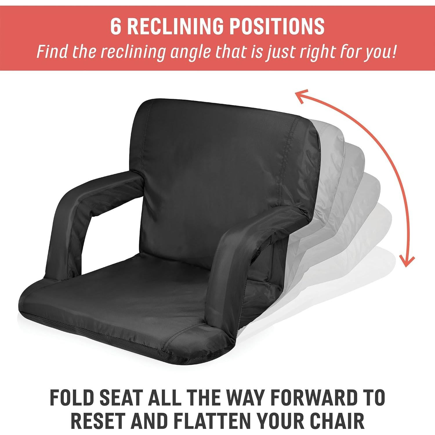 Silla de Estadio Reclinable Ventura PICNIC TIME - Púrpura