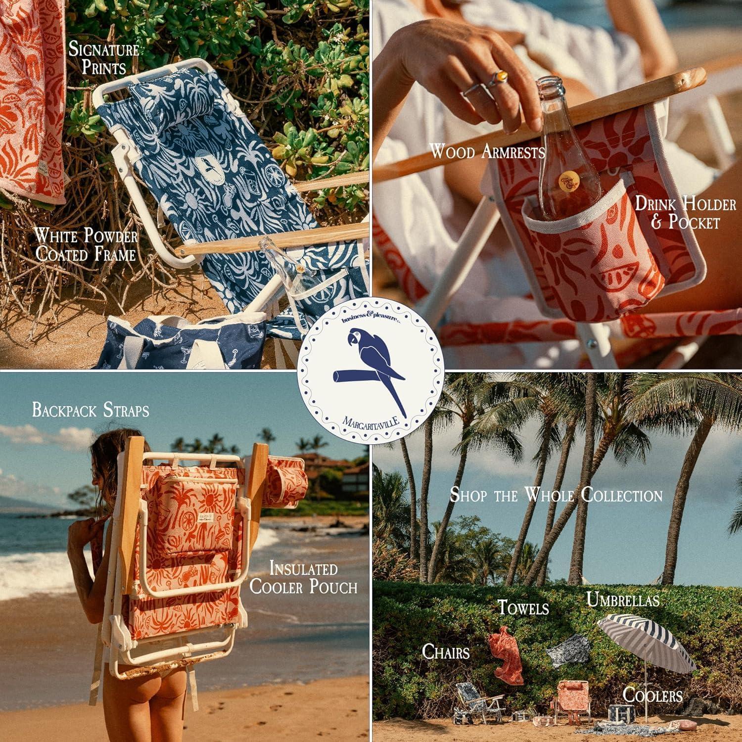 Silla de Playa Reclinable Business & Pleasure Co. Manana 3.63 kg