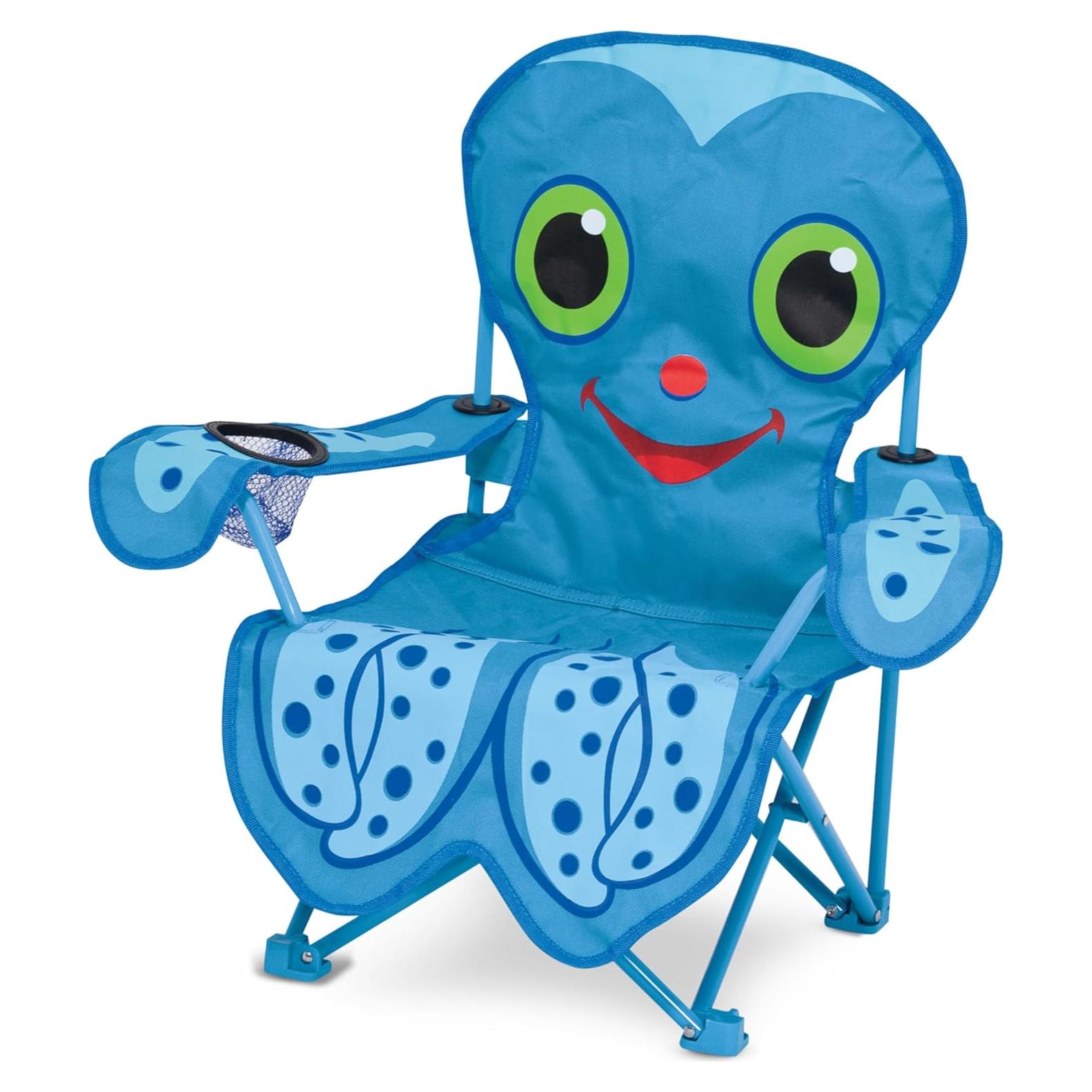 Silla de Playa Plegable para Niños Melissa & Doug Flex Pulpo