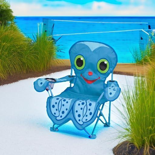 Silla de Playa Plegable para Niños Melissa & Doug Flex Pulpo