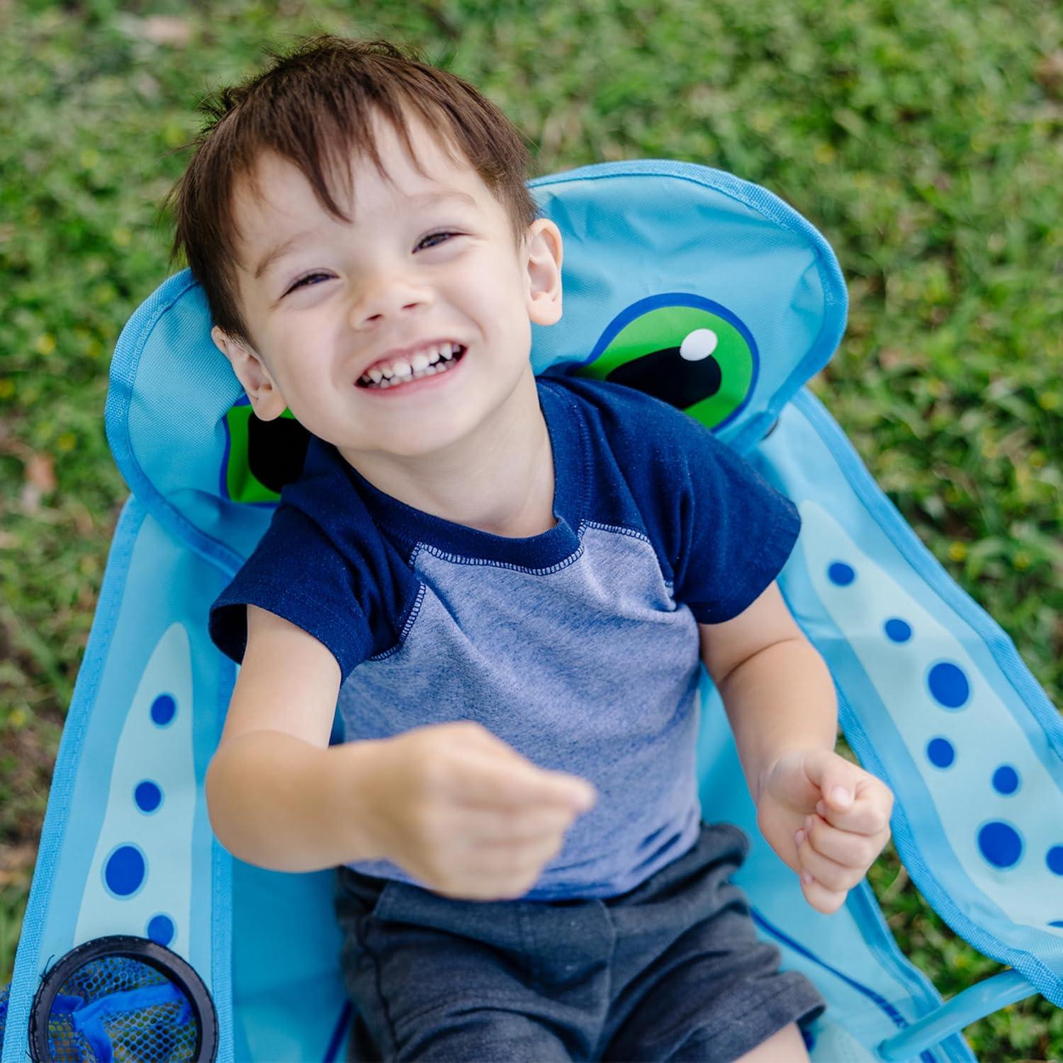 Silla de Playa Plegable para Niños Melissa & Doug Flex Pulpo