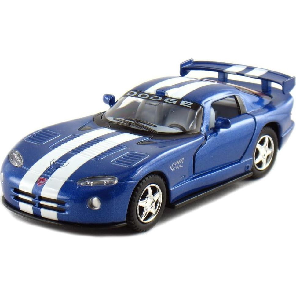 KiNSMART Dodge Viper GTSR 1:36 Set de 4 Coches de Metal