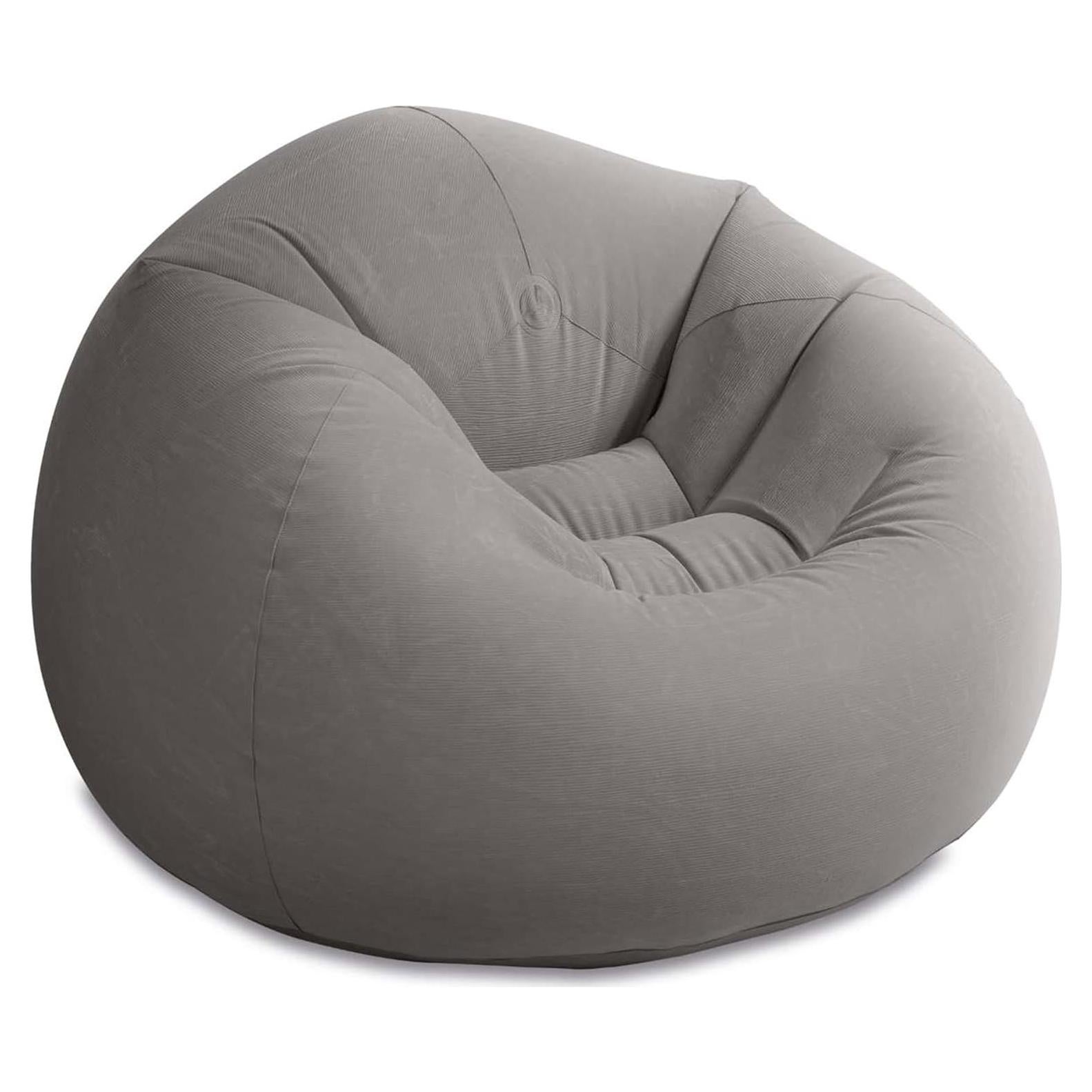 Silla Inflable Intex 68579EP Gris - Compacta y Duradera