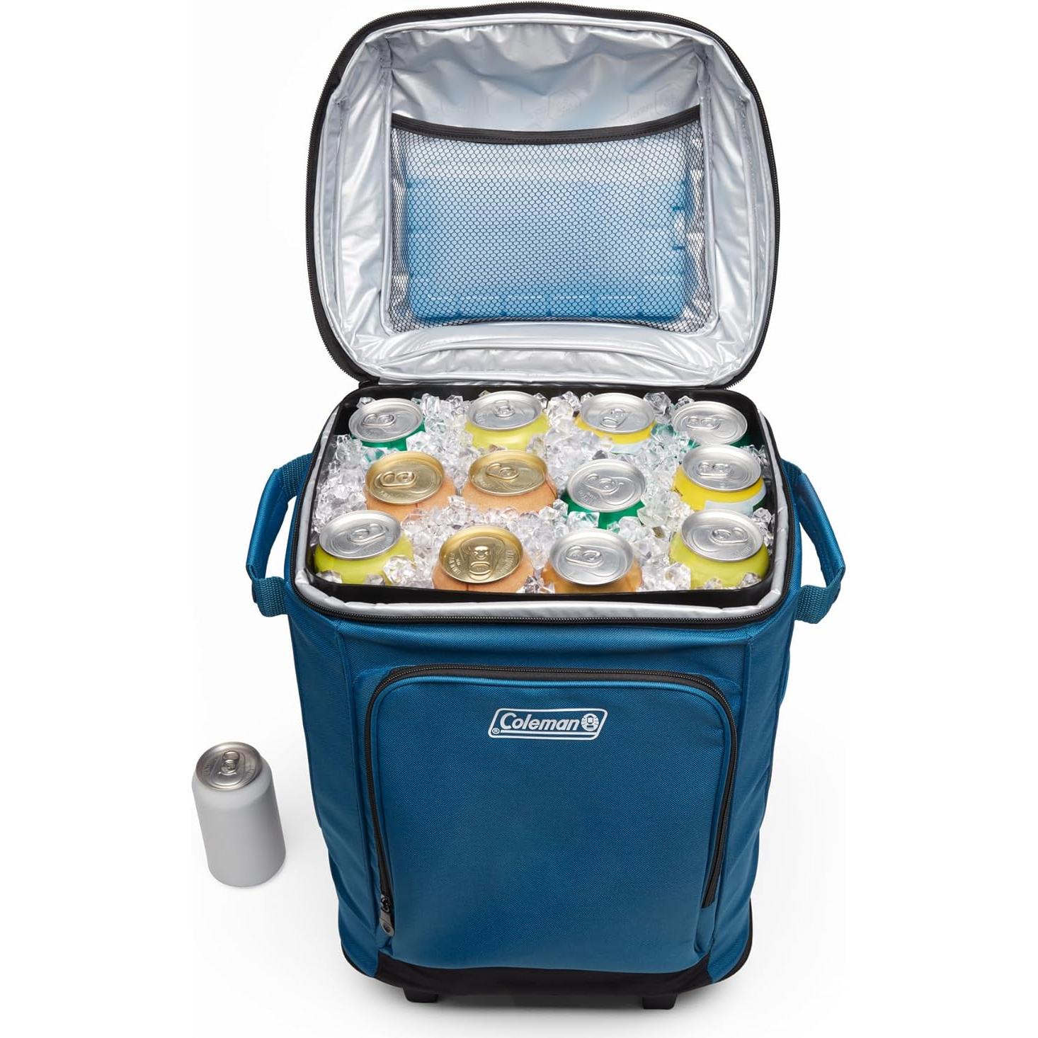 Enfriador Suave Coleman Chiller 42 Latas Aislante Ecológico