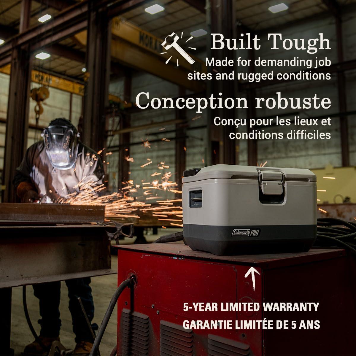 Enfriador Coleman Pro 9 Cuartos Aislado para Camping