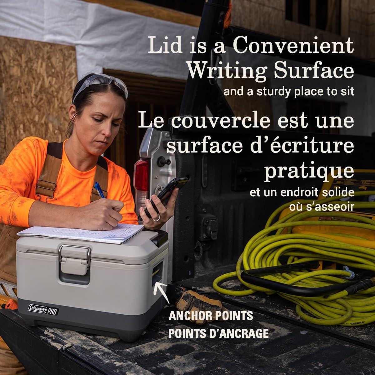 Enfriador Coleman Pro 9 Cuartos Aislado para Camping