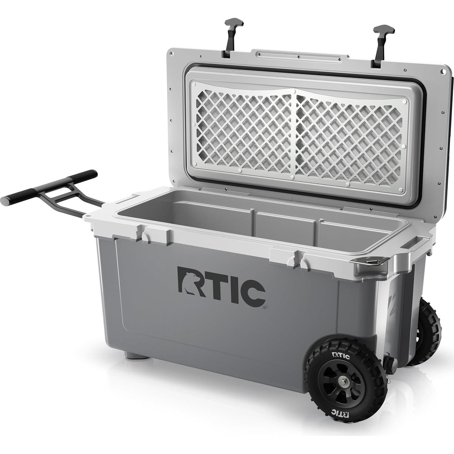 Enfriador RTIC 72 QT Ultra-Ligero con Ruedas Aislado