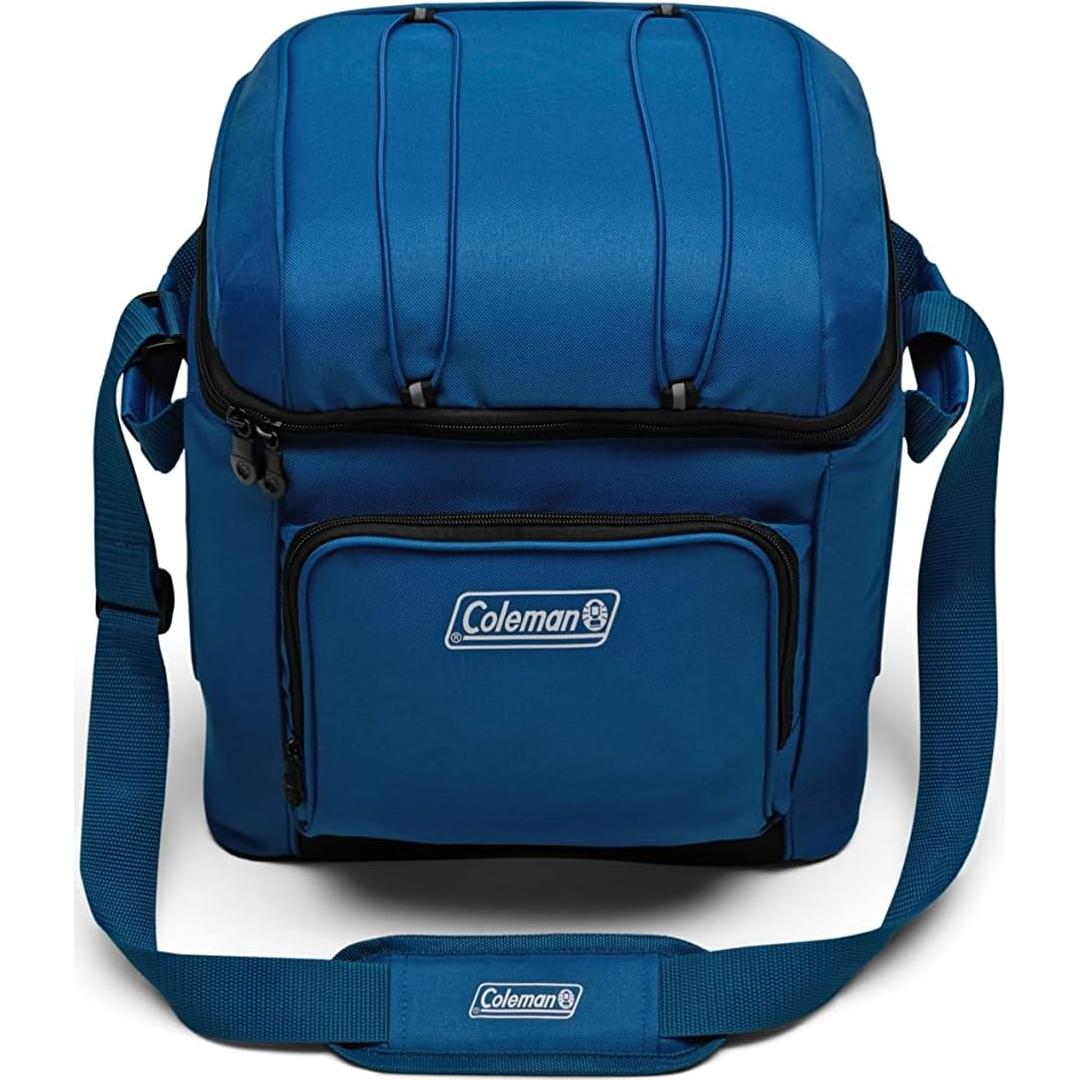 Enfriador Aislado Coleman Chiller 30 Latas Ecológico Azul
