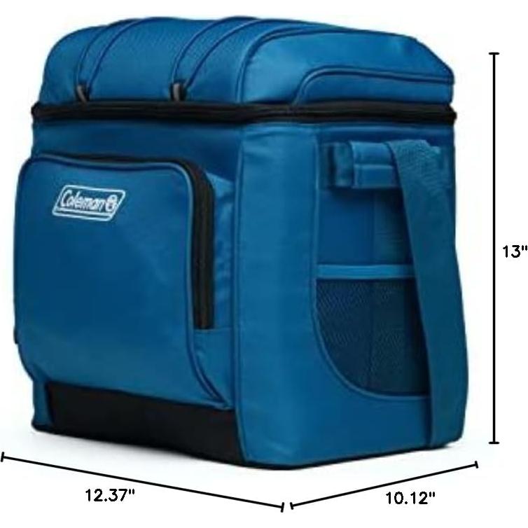 Enfriador Aislado Coleman Chiller 30 Latas Ecológico Azul