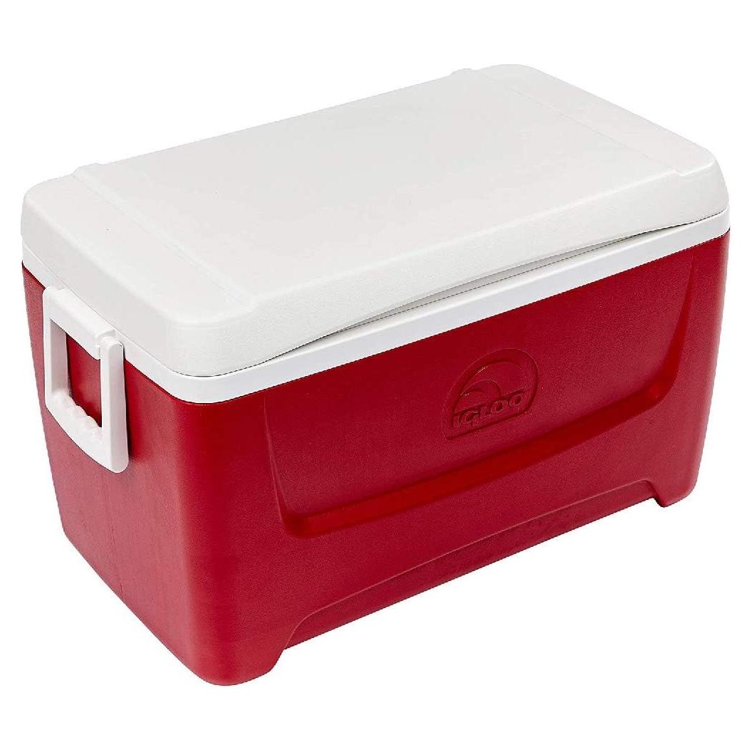 Cooler Igloo Island Breeze 48 Qt Rojo Lava - Camping y Playa
