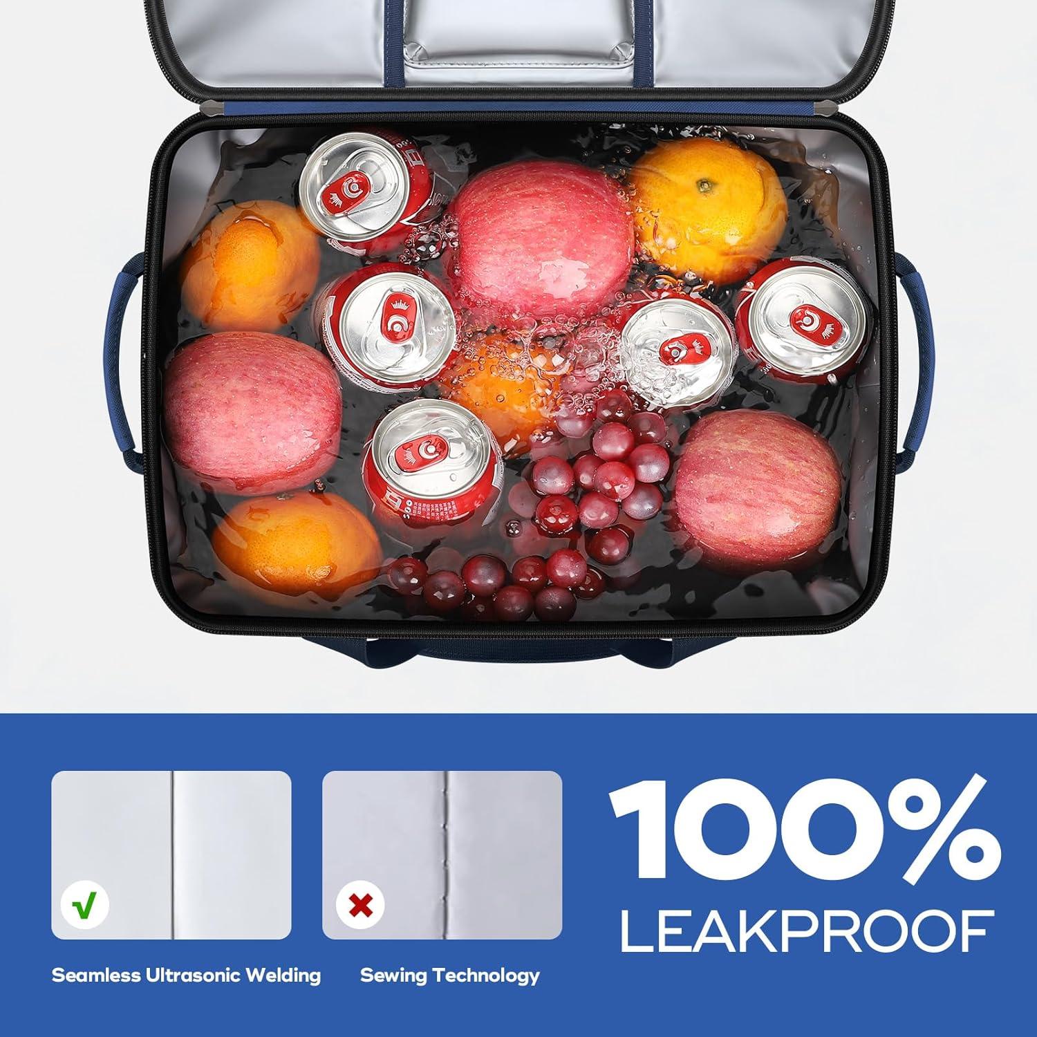 Bolsa Enfriador Suave Maelstrom 23L Negro para Camping y Playa