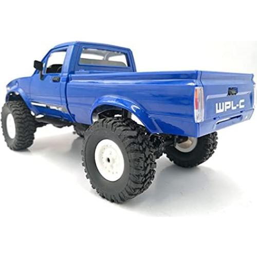 Coche RC WPL C24 1:16 4WD Todo Terreno con Faro LED