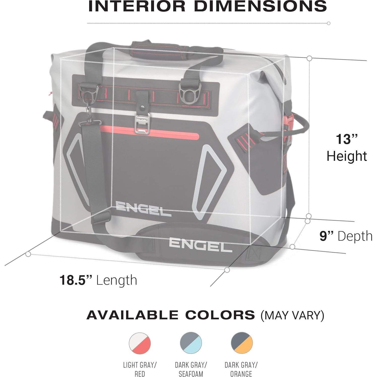 Nevera Portátil Engel HD30 32qt A Prueba de Fugas Gris Verde