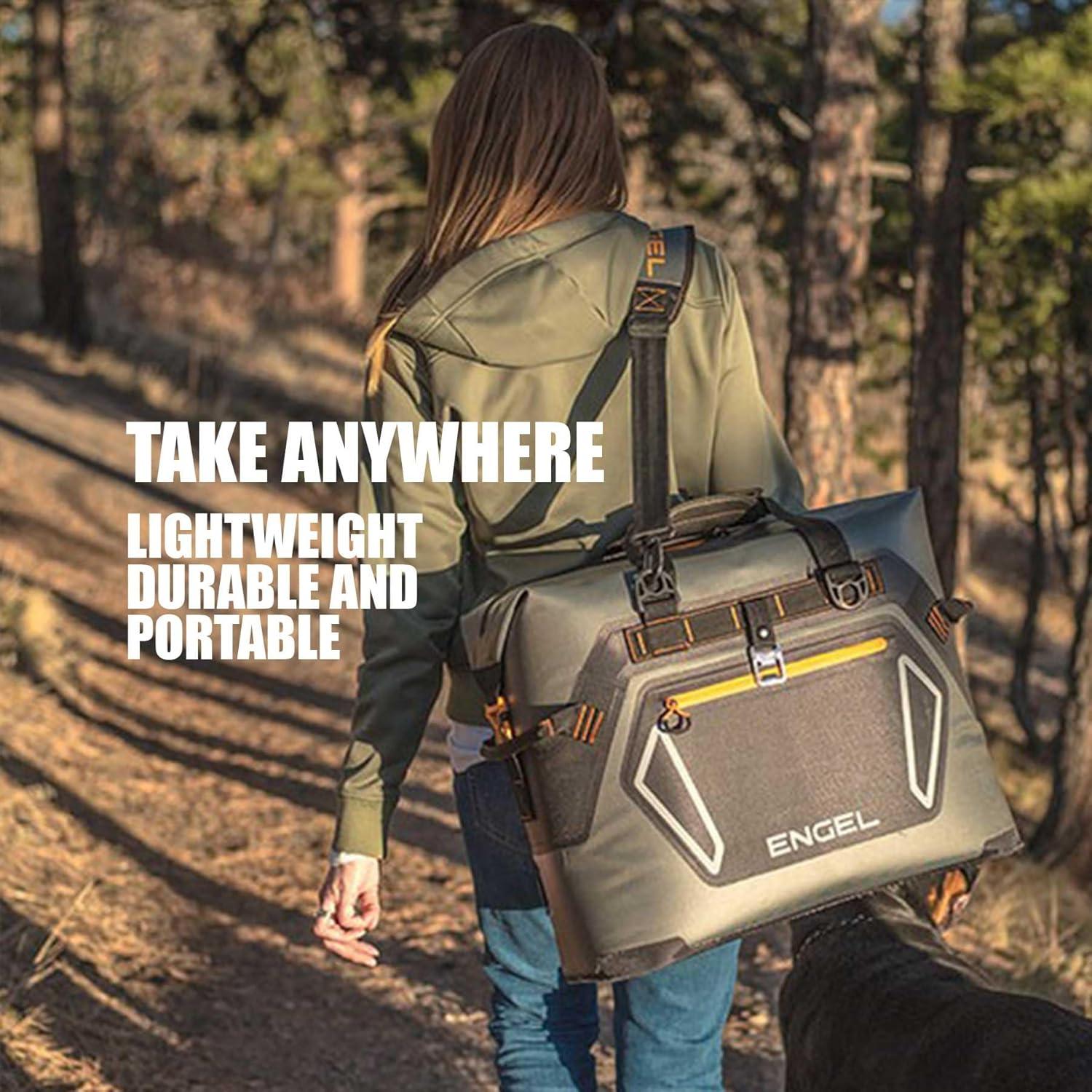 Nevera Portátil Engel HD30 32qt A Prueba de Fugas Gris Verde