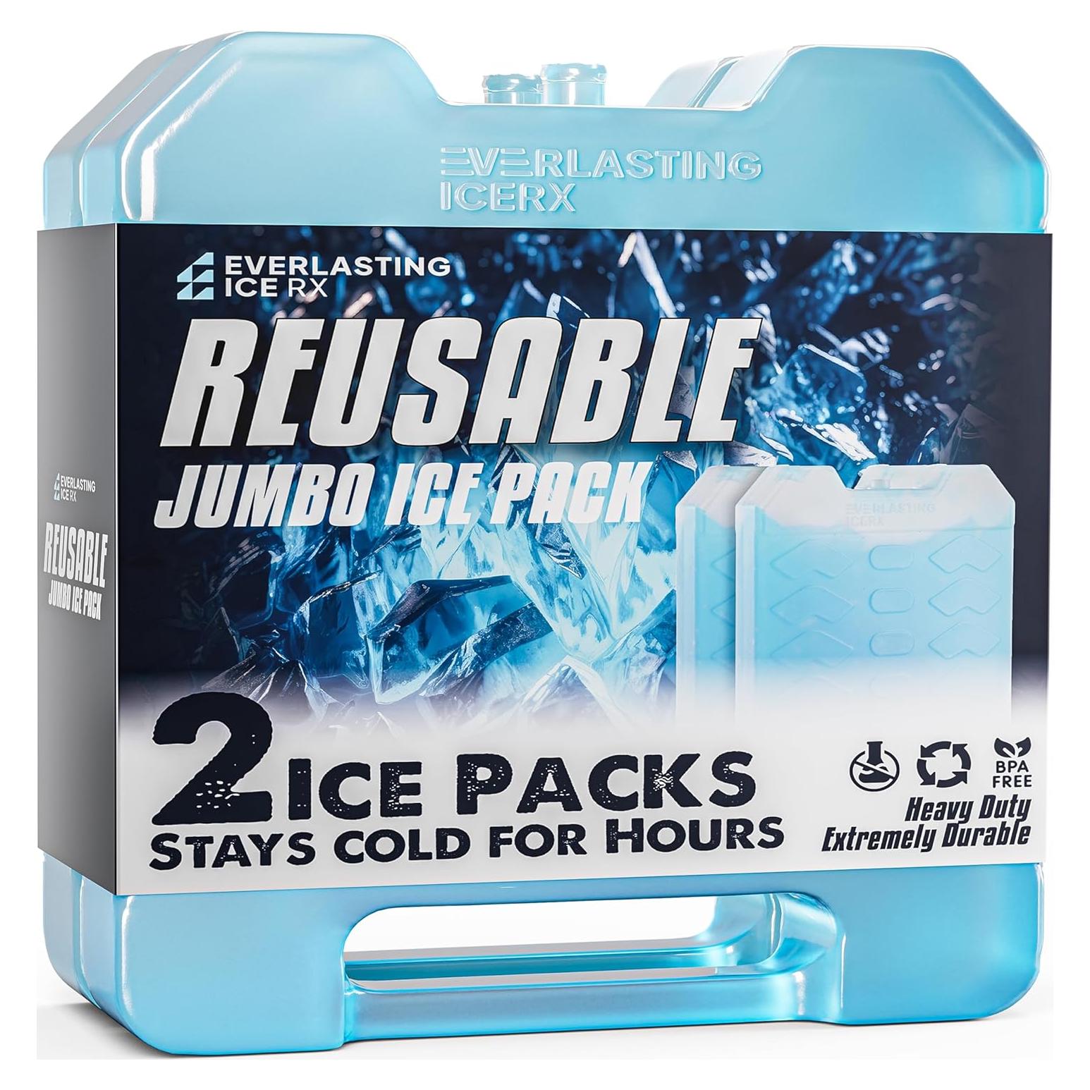 Paquetes de Hielo Reutilizables Hielo Eterno RX Jumbo XL - 2 Piezas