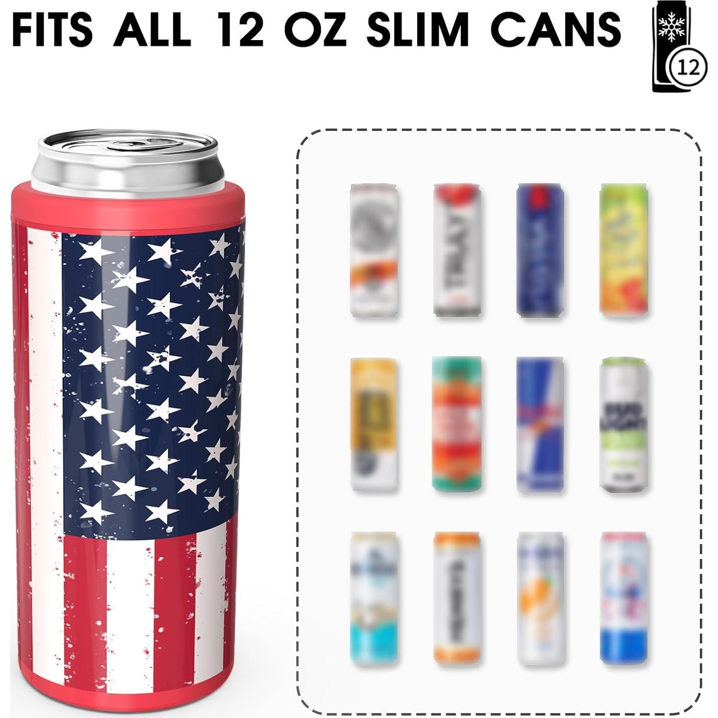 Enfriador de Latas Delgadas TILUCK Acero Inoxidable 12 oz