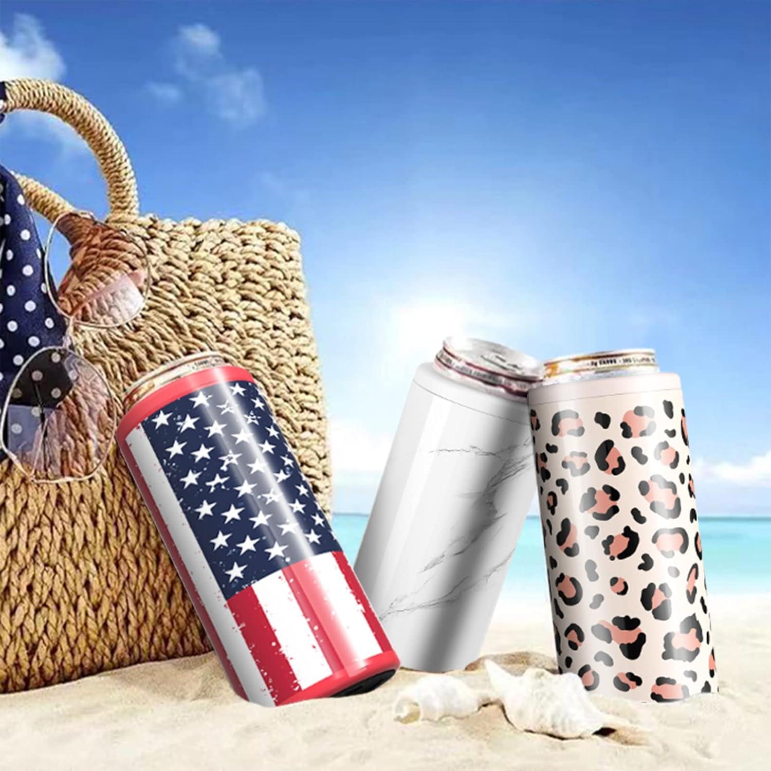 Enfriador de Latas Delgadas TILUCK Acero Inoxidable 12 oz