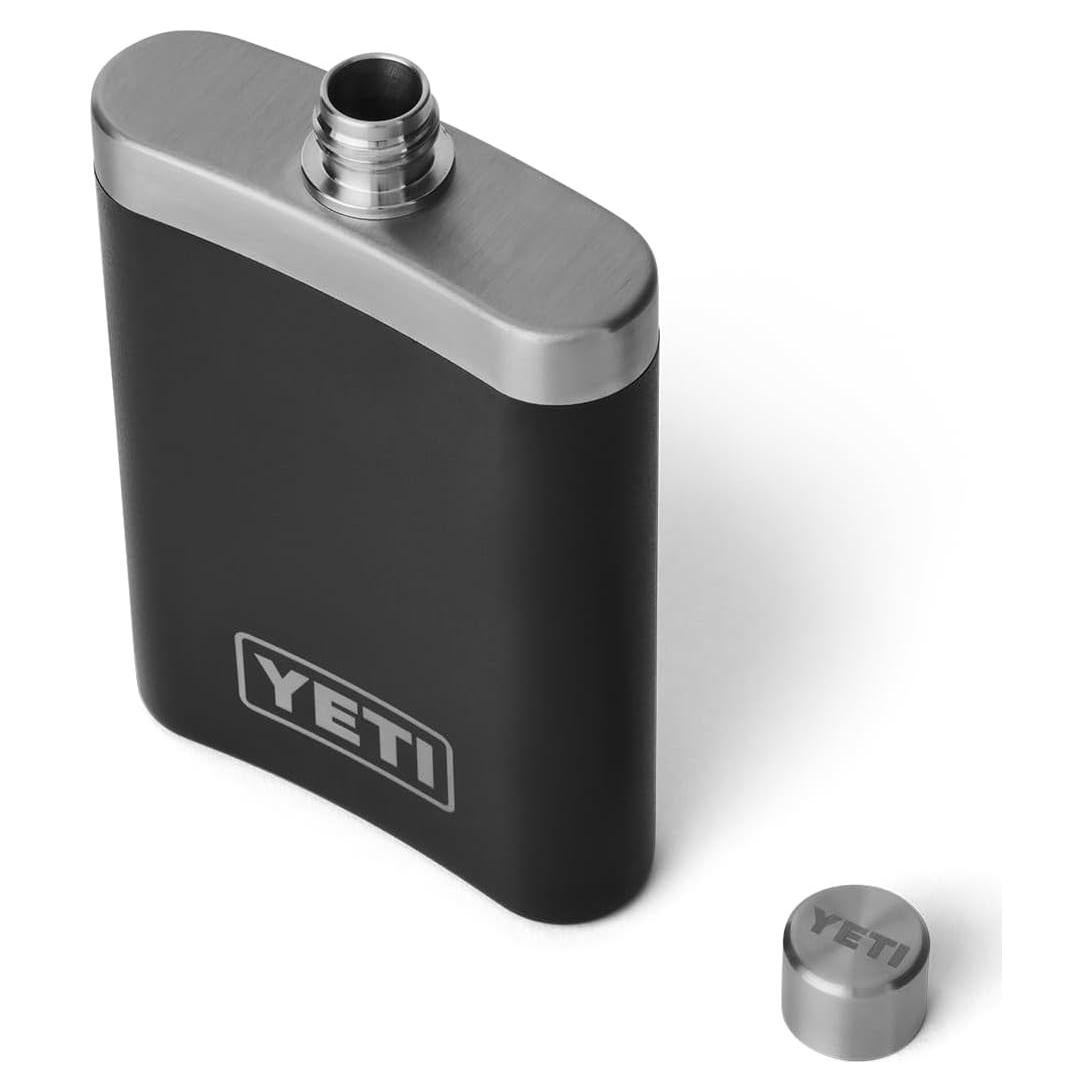 Frasco YETI 207 ml Acero Inoxidable con Embudo Negro
