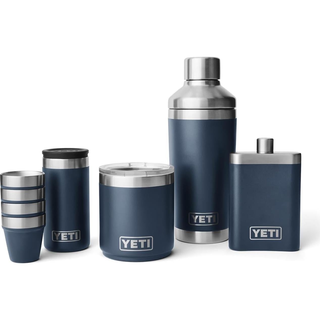 Frasco YETI 207 ml Acero Inoxidable con Embudo Negro