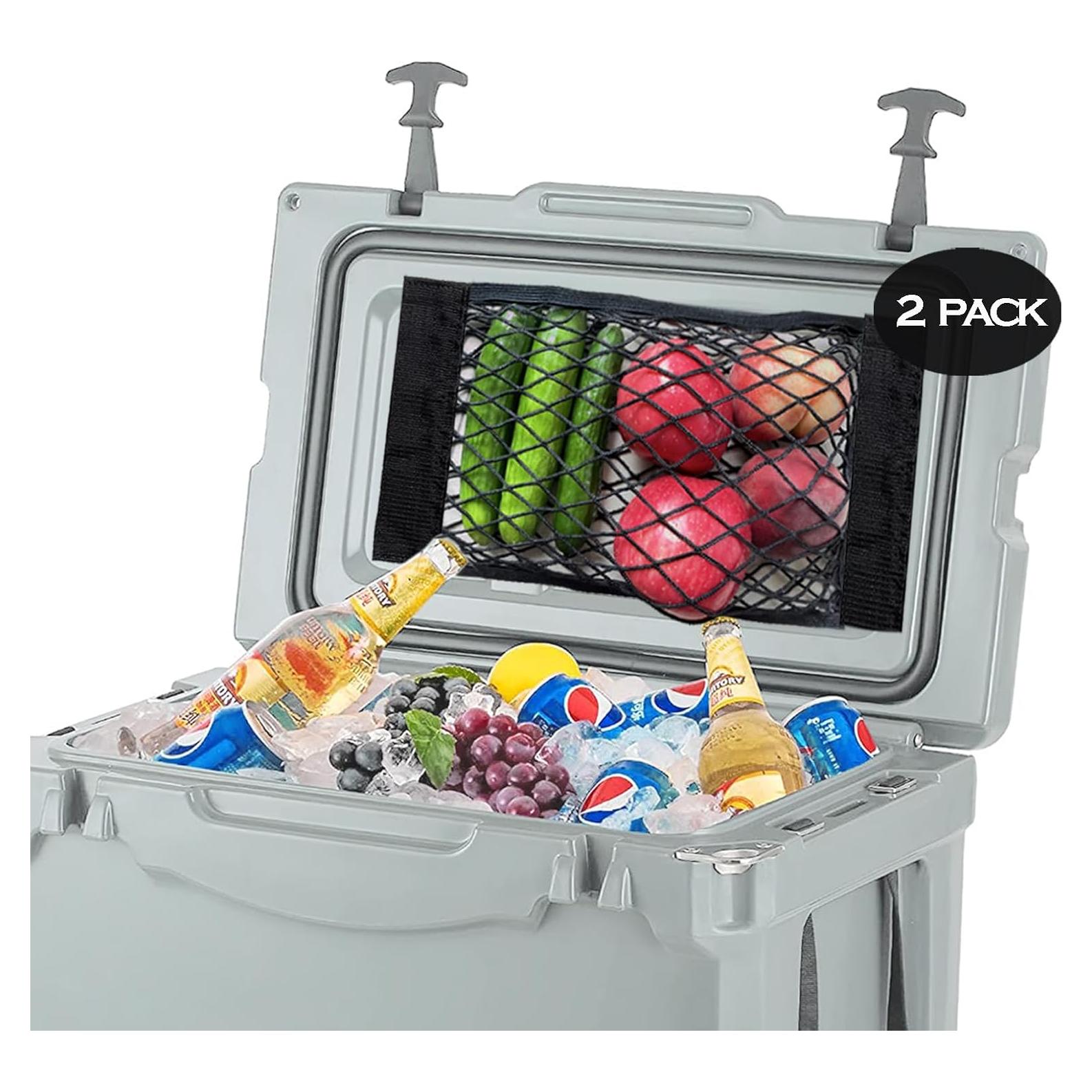 Redes de Almacenamiento para Nevera VEEBELL - 2 Piezas 36.83x24.89cm