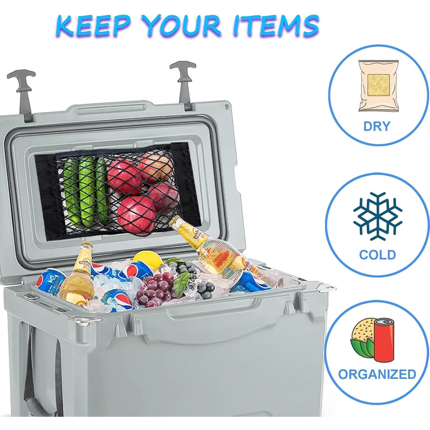 Redes de Almacenamiento para Nevera VEEBELL - 2 Piezas 36.83x24.89cm