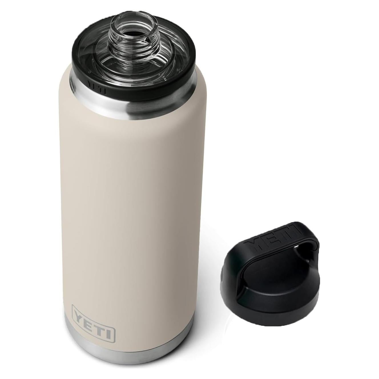 Botella YETI Rambler 36 oz (1064 ml) Acero Inoxidable Aislada