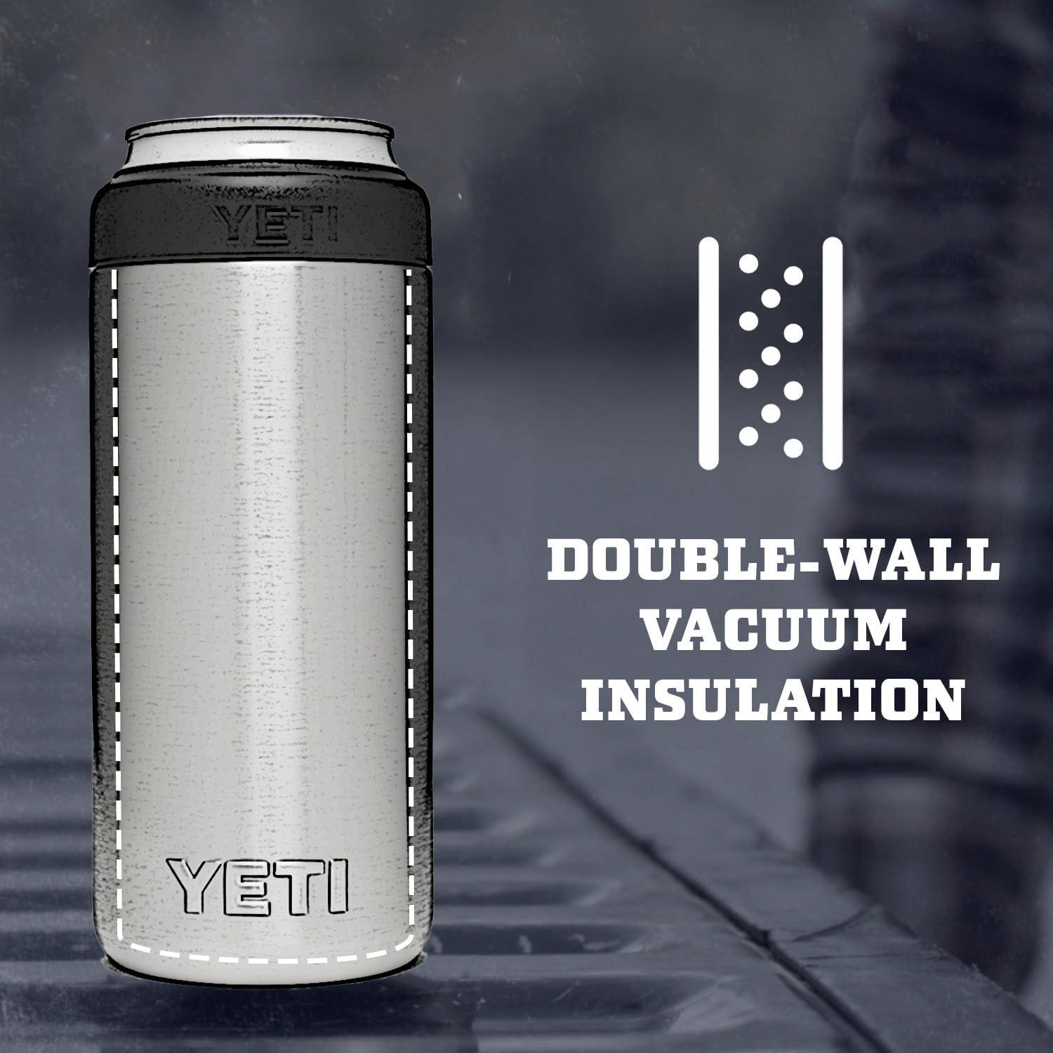 YETI Colster Slim 12 oz Aislante para Latas de Seltzer Rojo