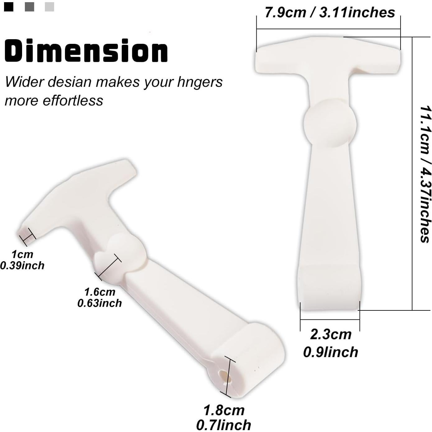 Pestillos de Nevera Genérico 4Pack para Yeti y RTIC - Goma Duradera