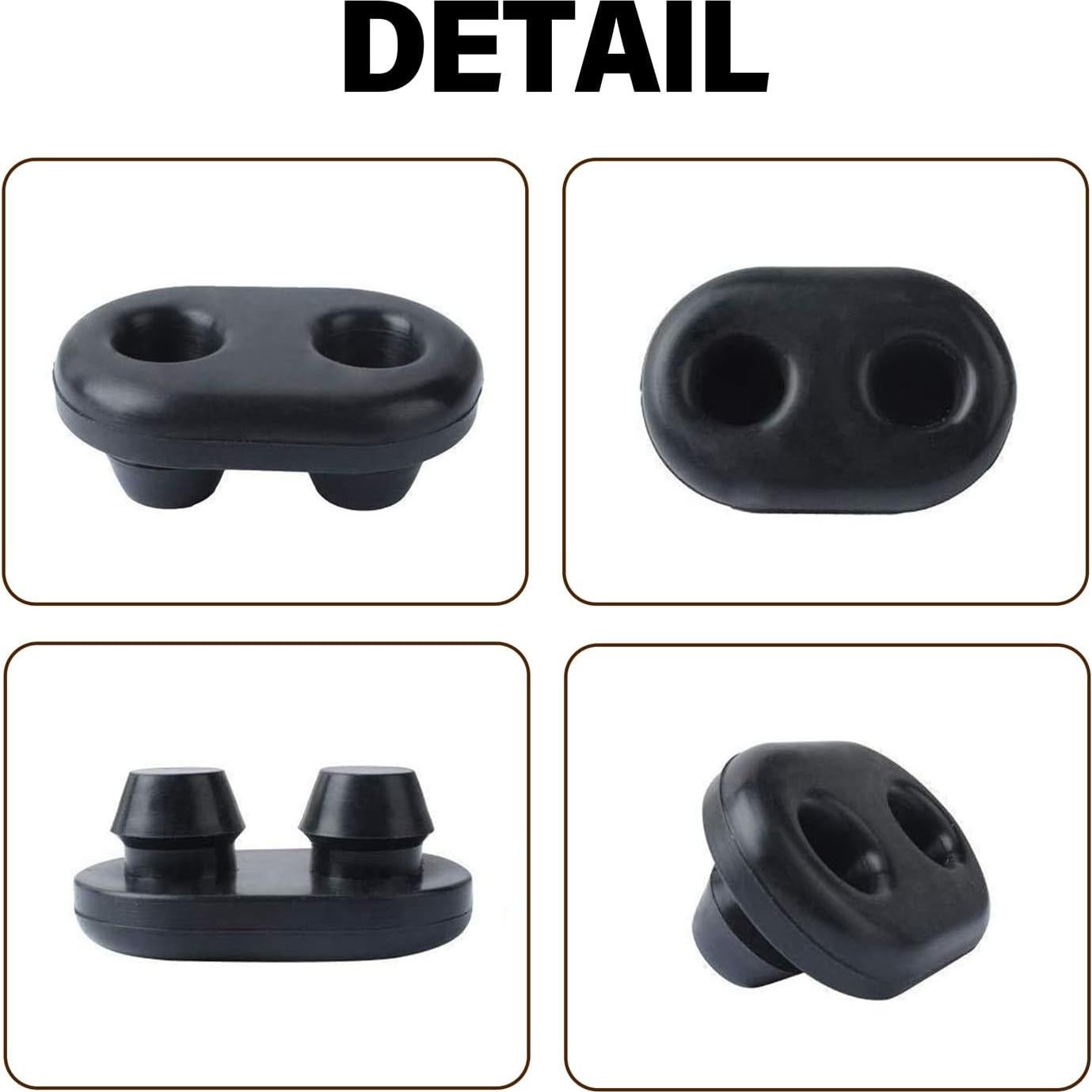 Pies de Goma Antideslizantes XiyaxiVici para Cooler 2 Pcs