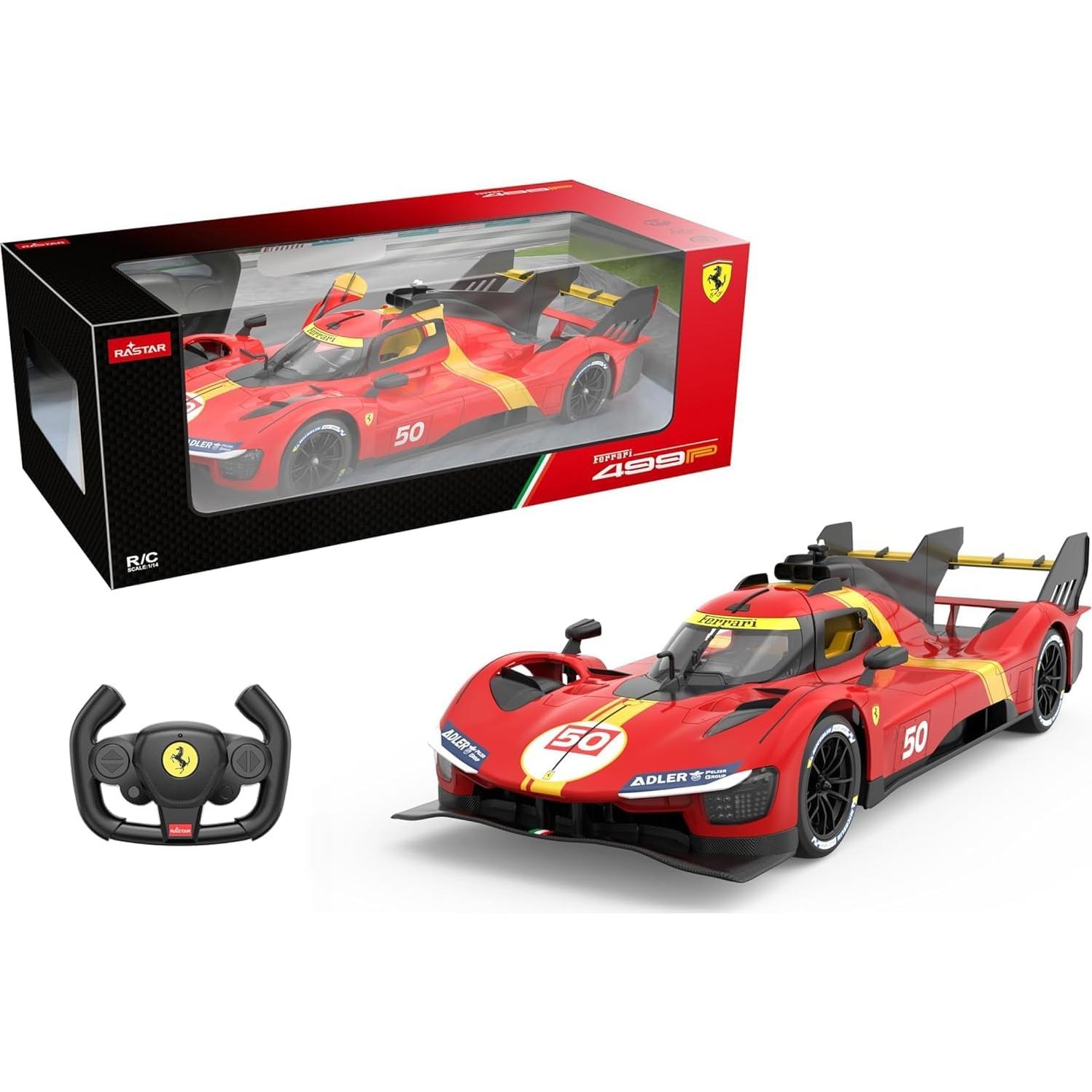 Coche RC RASTAR Ferrari 499P 1:14 Control Remoto