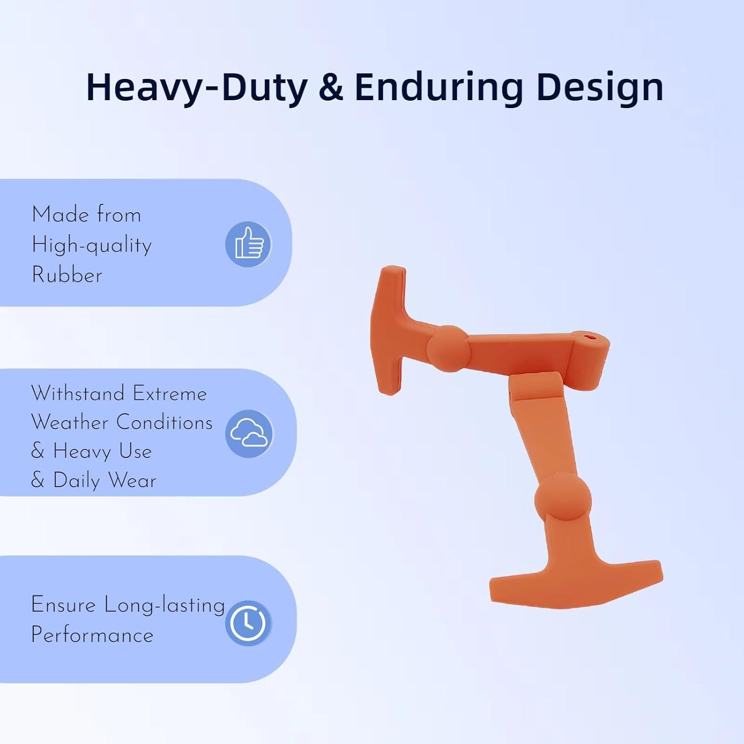 4 Ganchos de Caucho FUREHON para Nevera YETI y RTIC - Alta Resistencia