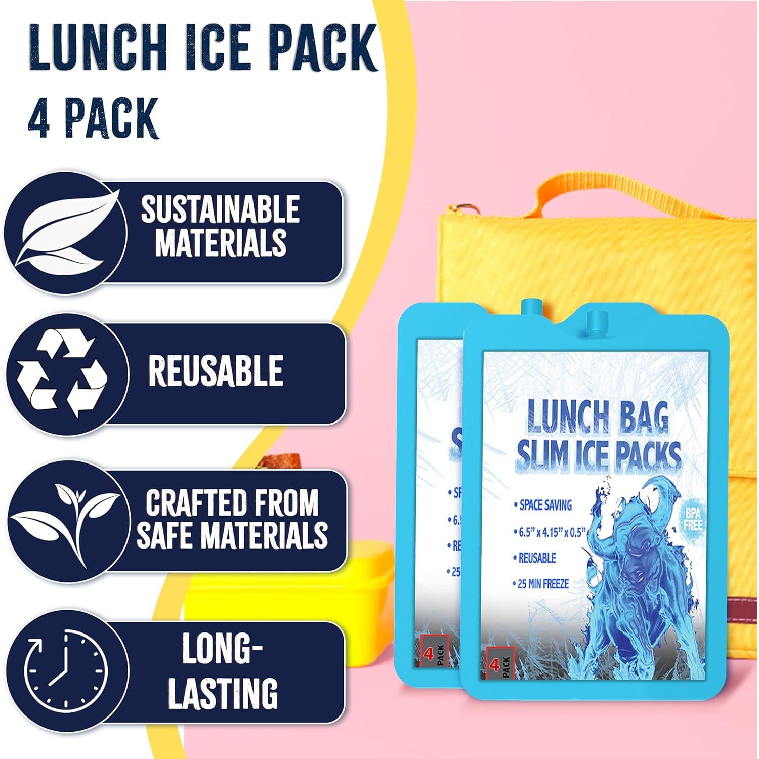 Paquetes de Hielo Reutilizables Kona - Juego de 4 Unidades