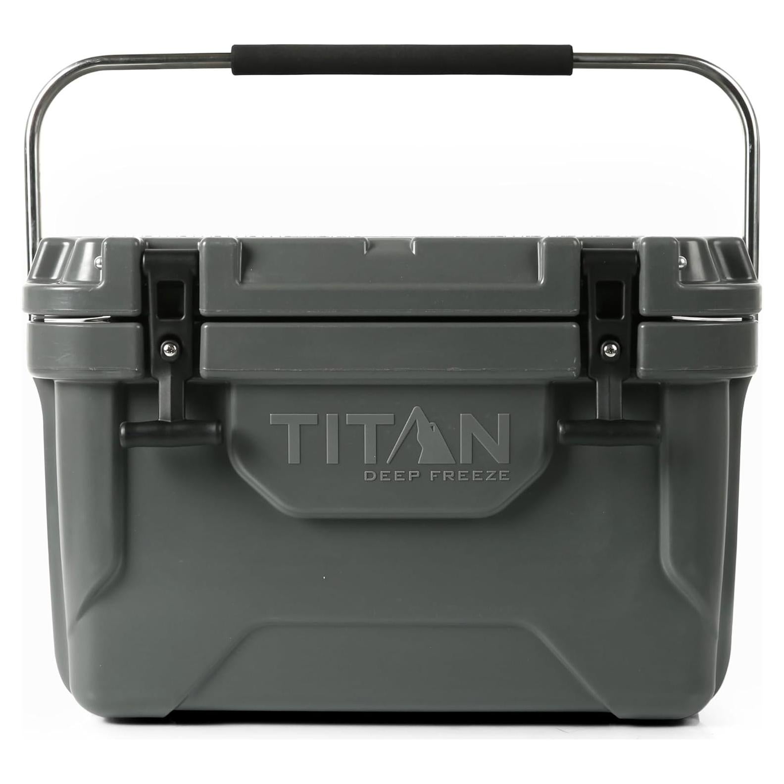 Hielera Titan 20Q Gris con Aislamiento Deep Freeze y Microban