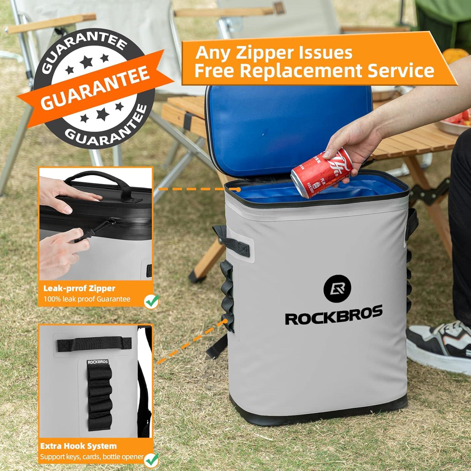 Mochila Enfriadora ROCKBROS 20L Impermeable Aislada 36 Latas