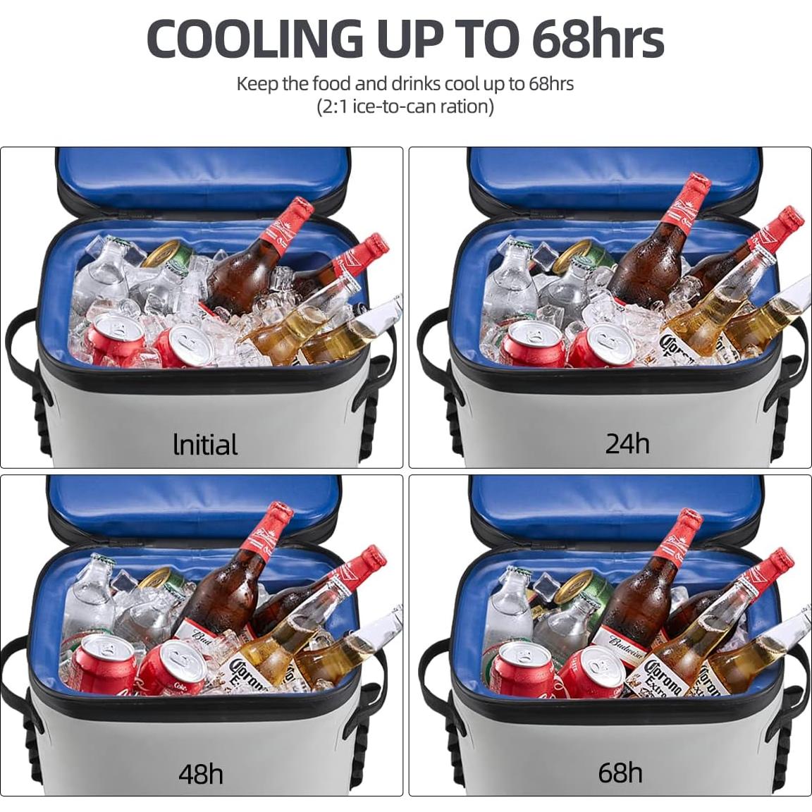 Mochila Enfriadora ROCKBROS 20L Impermeable Aislada 36 Latas