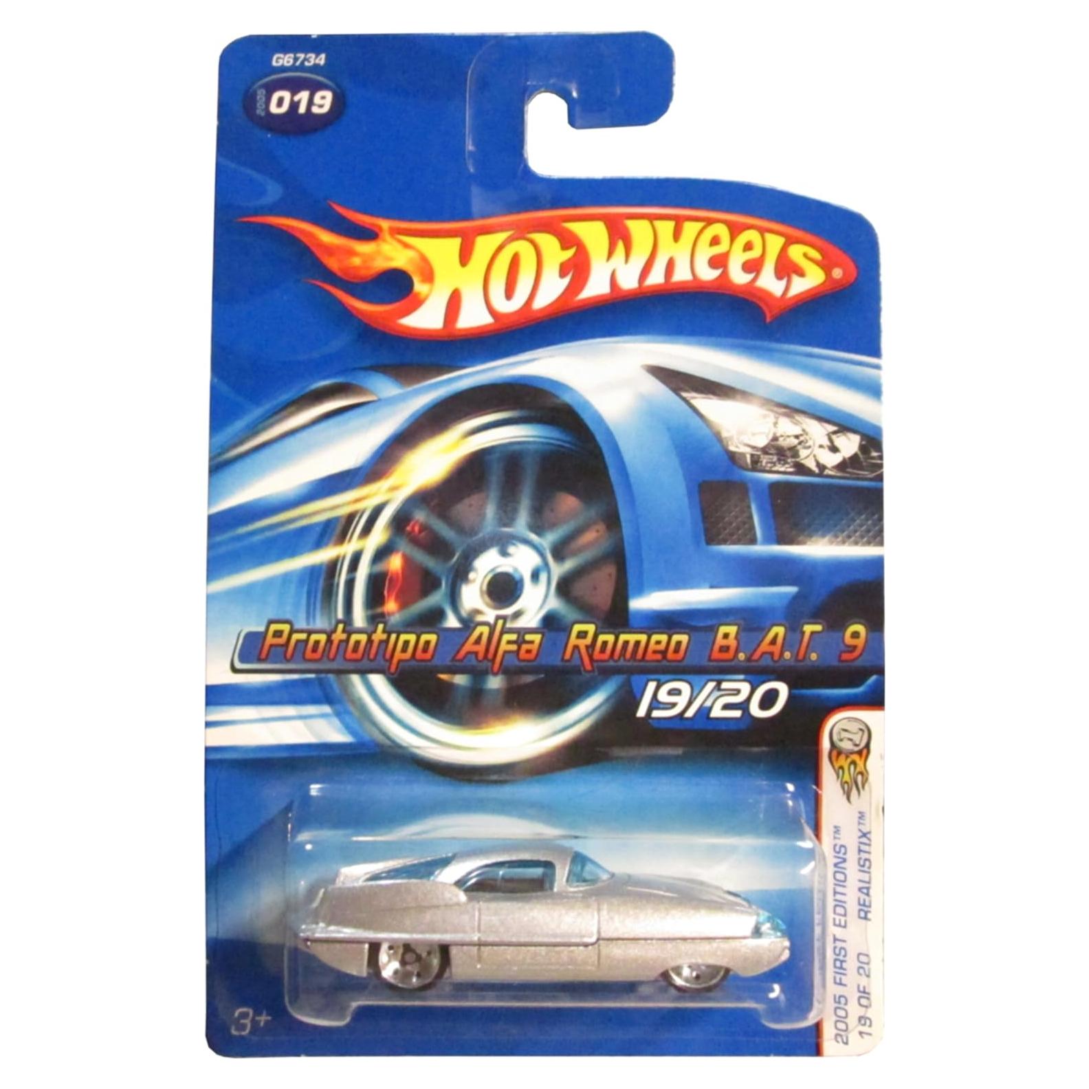 Hot Wheels Mattel 2005 Alfa Romeo B.A.T. 9 Escala 1:64