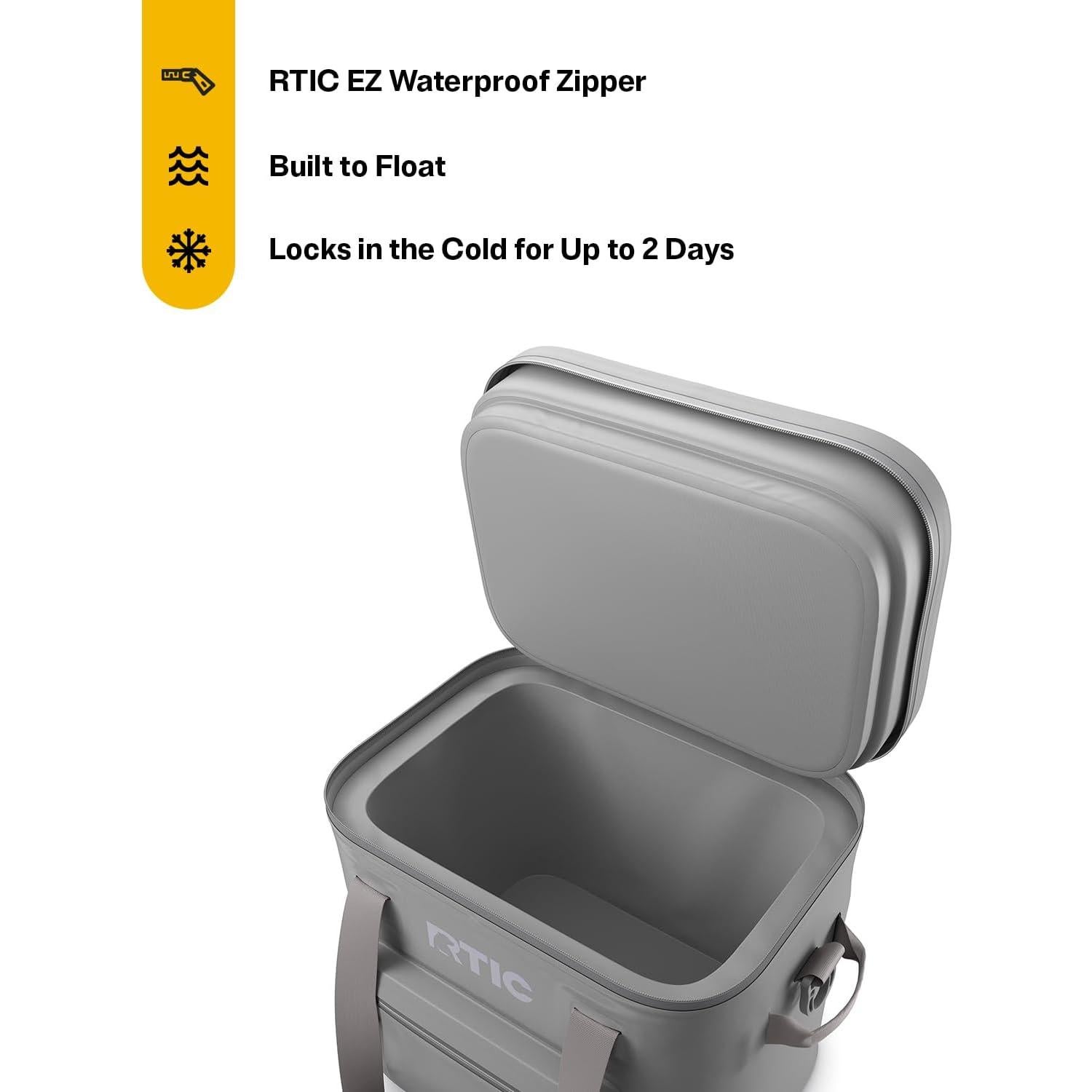 Cooler Pro RTIC 30 Latas Aislado Impermeable Flotante 19L