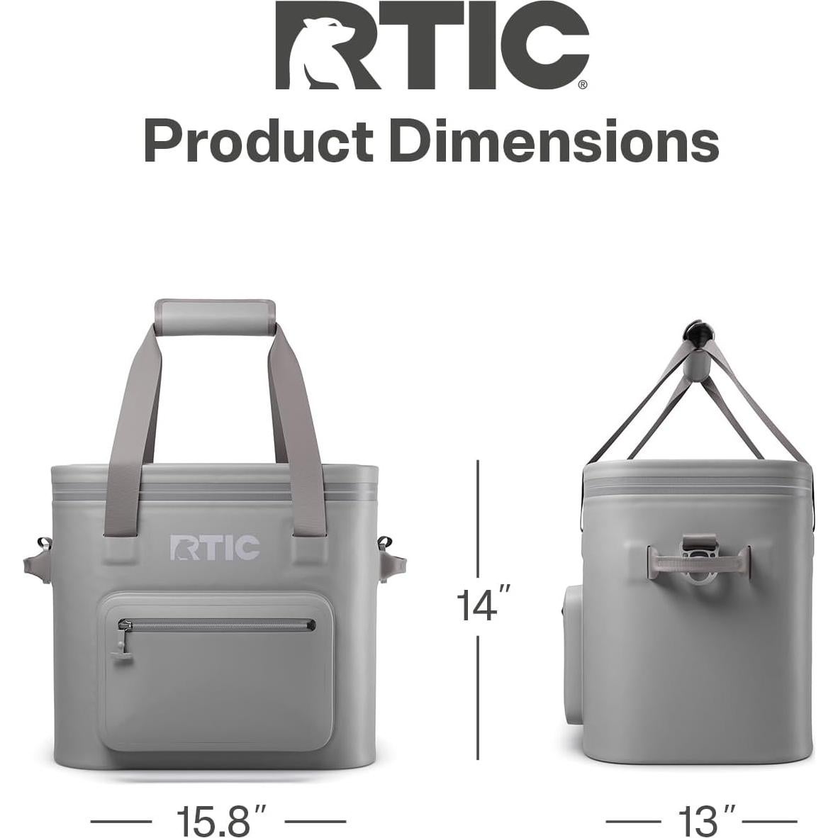 Cooler Pro RTIC 30 Latas Aislado Impermeable Flotante 19L