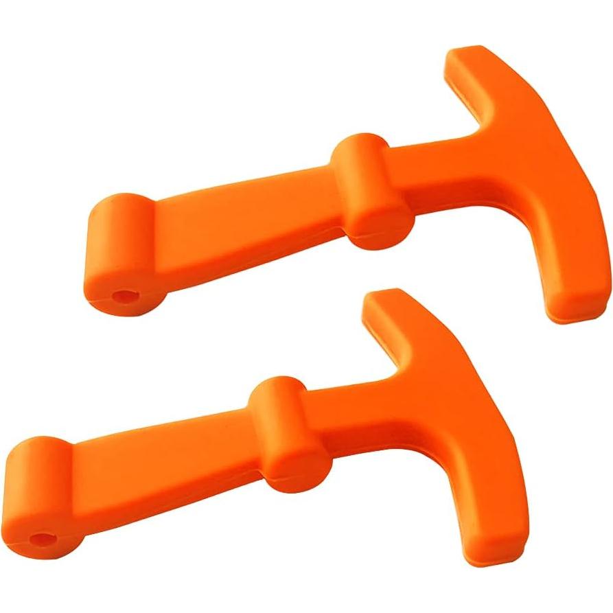 Repuestos Tapas Drenaje MANWU para Cooler YETI RTIC Naranjas