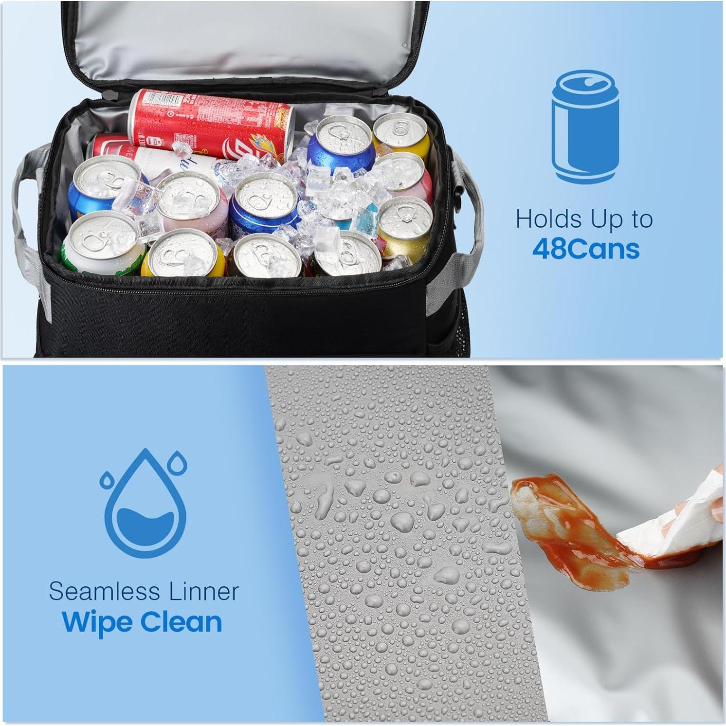 Enfriador Rodante DAUSROOB 28L Aislado y a Prueba de Fugas