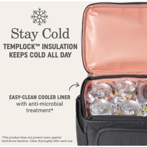 Mochila Cooler Coleman Now 20 Latas, Aislamiento Avanzado