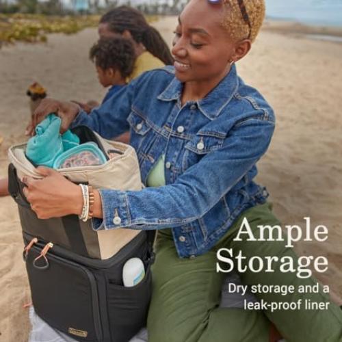Mochila Cooler Coleman Now 20 Latas, Aislamiento Avanzado