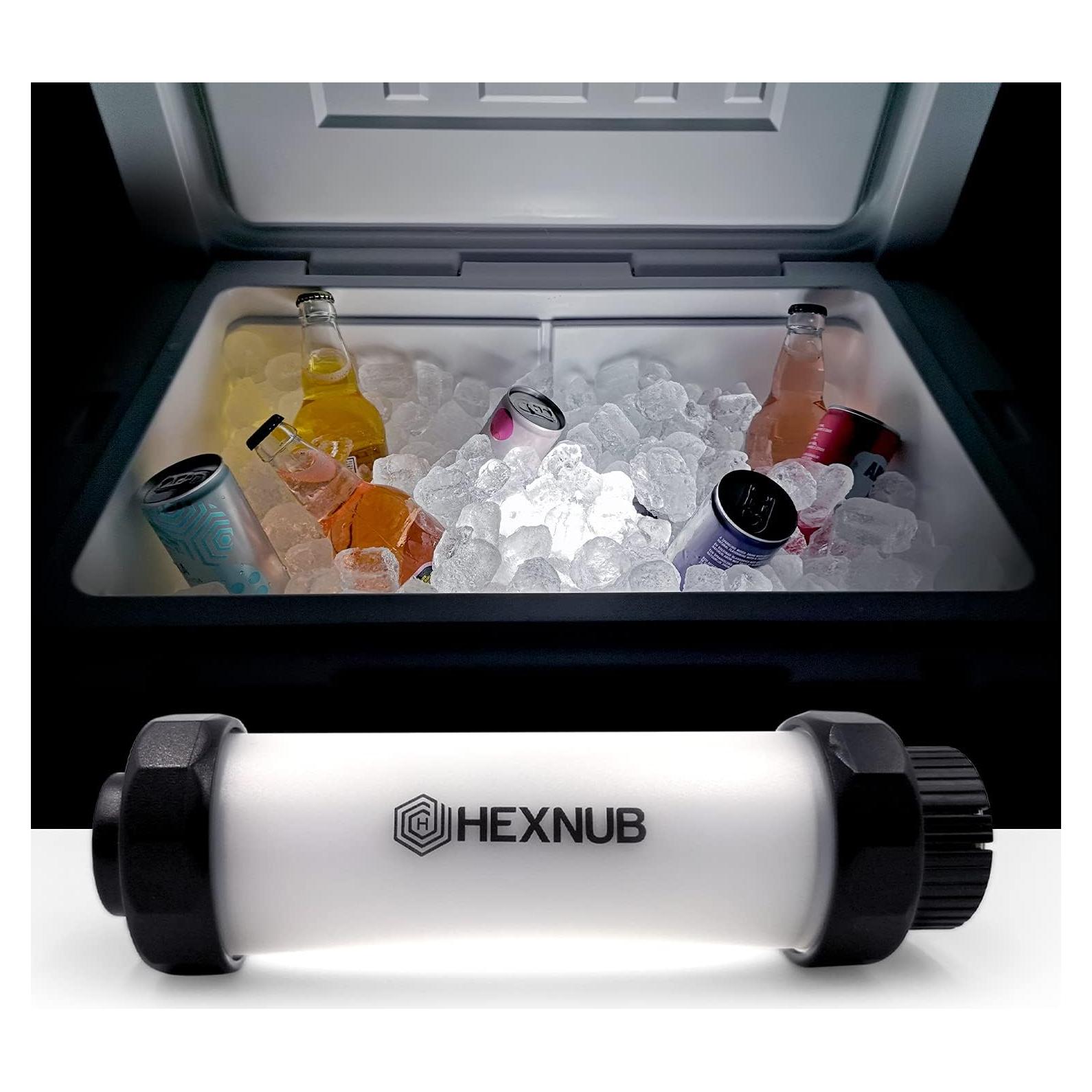 Luz LED Recargable HEXNUB para Enfriadores - Impermeable IP68