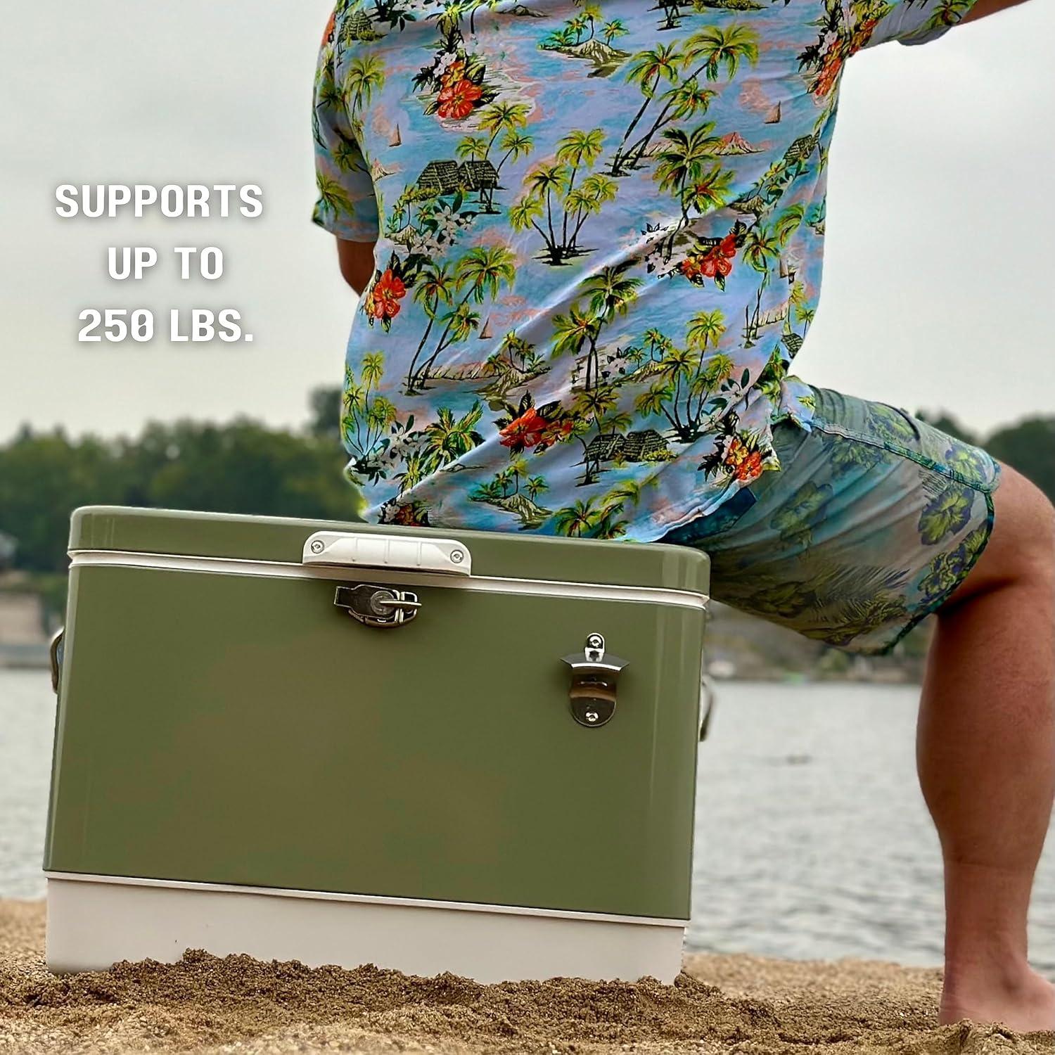 Enfriador de Metal FSE C54-G 80 Latas Verde Oliva