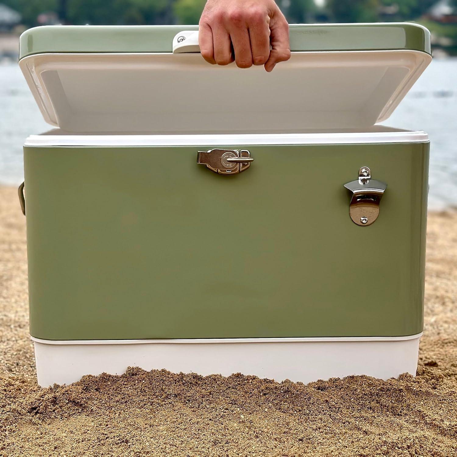 Enfriador de Metal FSE C54-G 80 Latas Verde Oliva