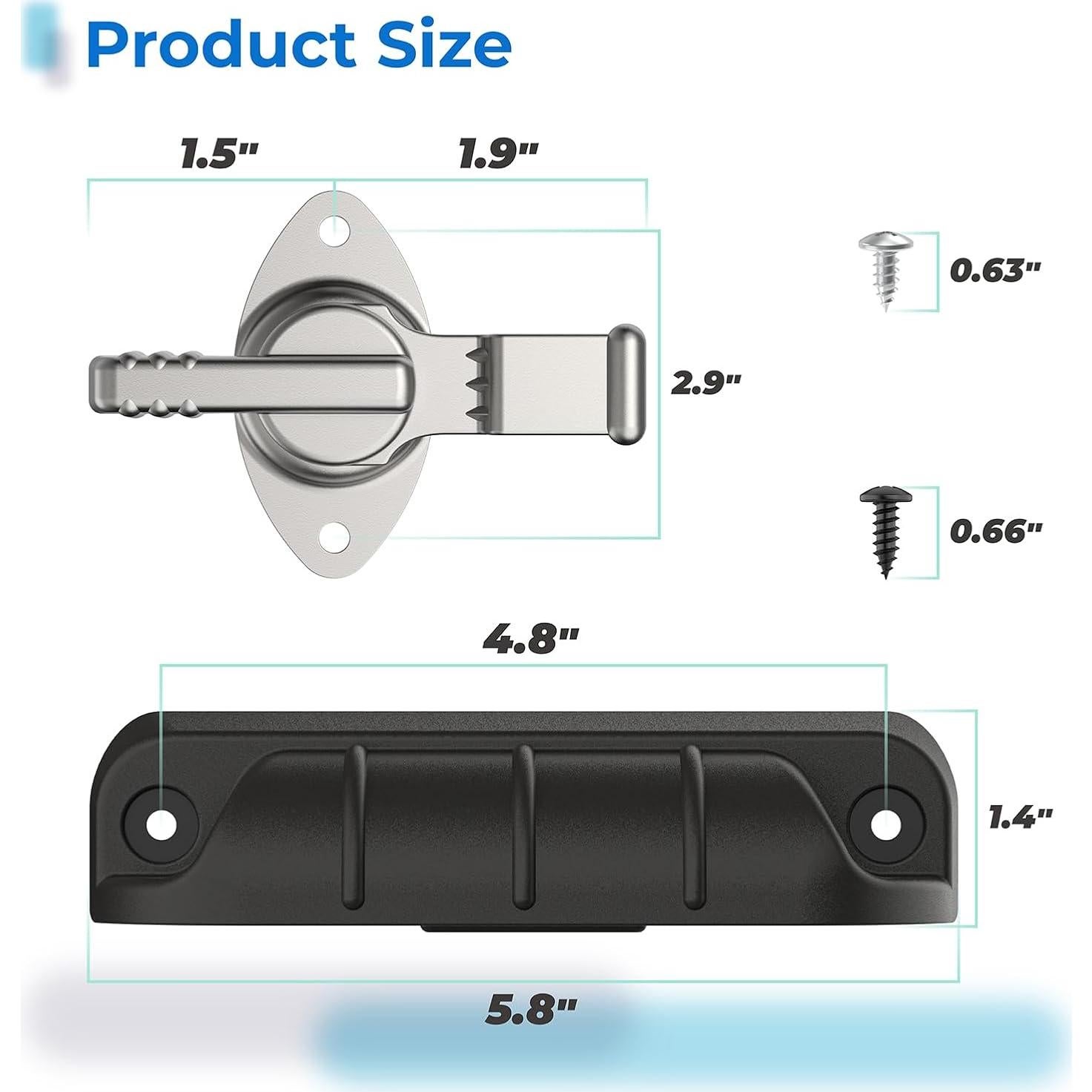 Reemplazo Pestillo Manija Acero 54 Qt Coleman - Xinxinlin