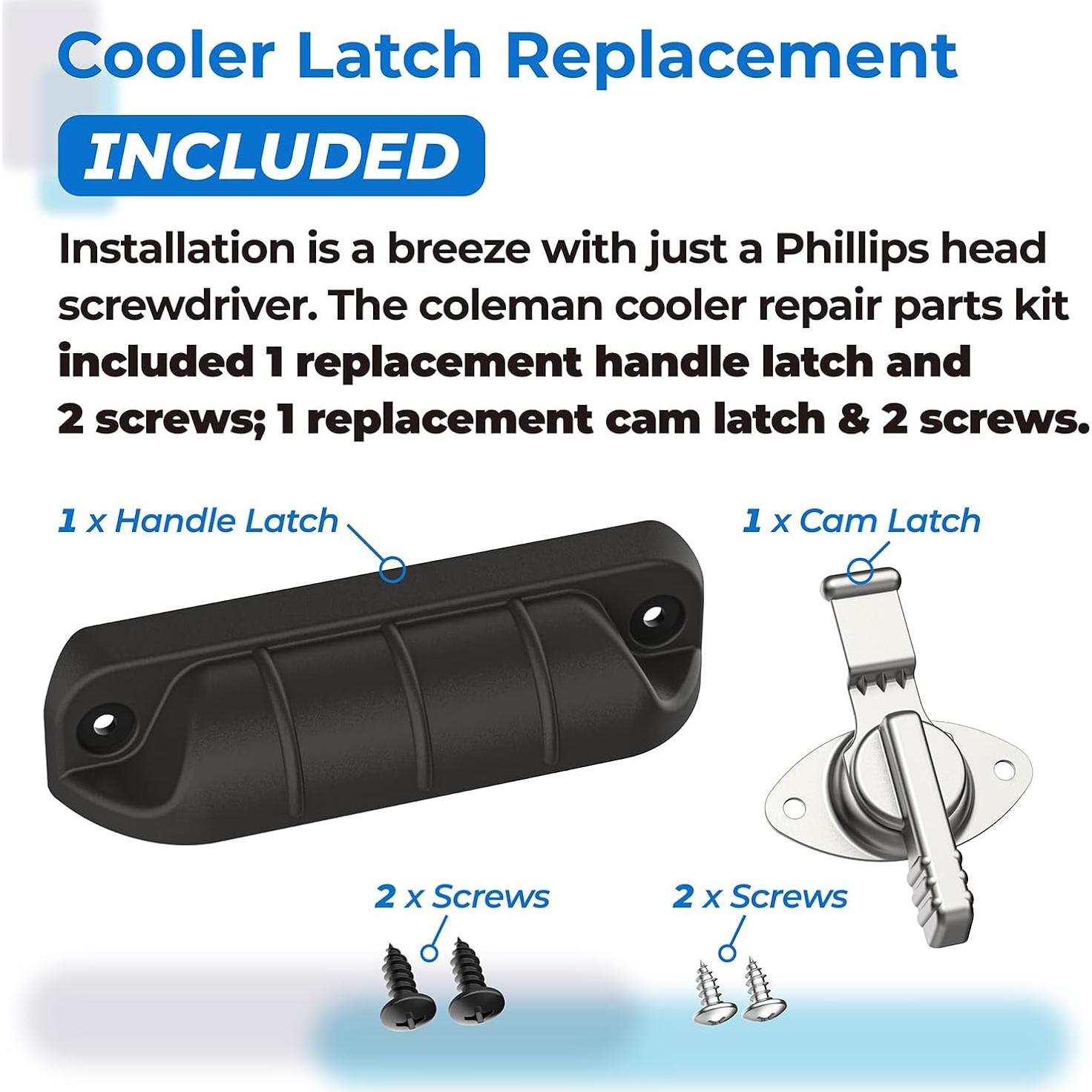 Reemplazo Pestillo Manija Acero 54 Qt Coleman - Xinxinlin